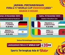 Jadwal Bola U23 Perempat Final